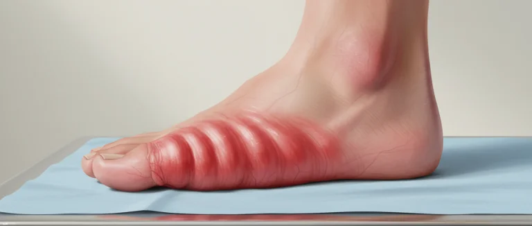 Боль в стопе при артрите