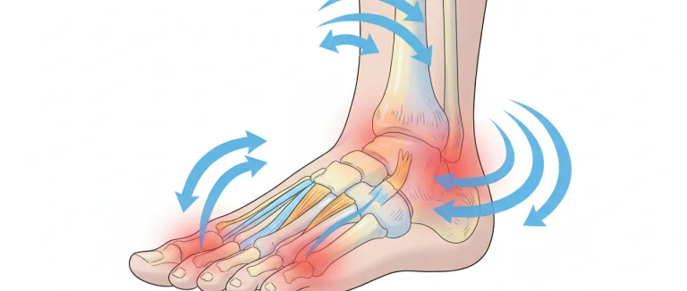 Симптомы боли в стопе