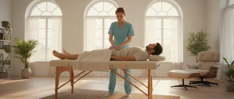 Терапевтический массаж в кабинете
