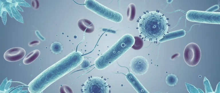 Микроскопический вид бактерий в моче