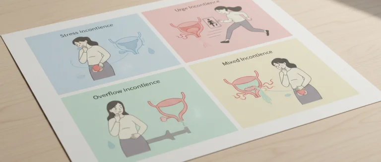 Таблица типов недержания