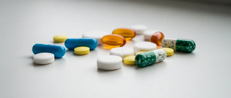 Разнообразные таблетки лекарств
