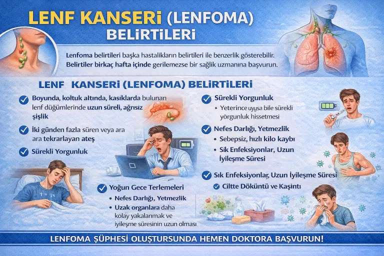 Lenf Kanseri (Lenfoma) Belirtileri