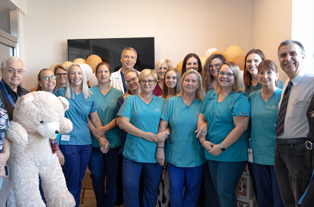 A Liv Duna Medical Center szülészeti csapata