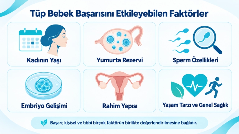Tüp bebek (ivf) başarısını etkileyen faktörler