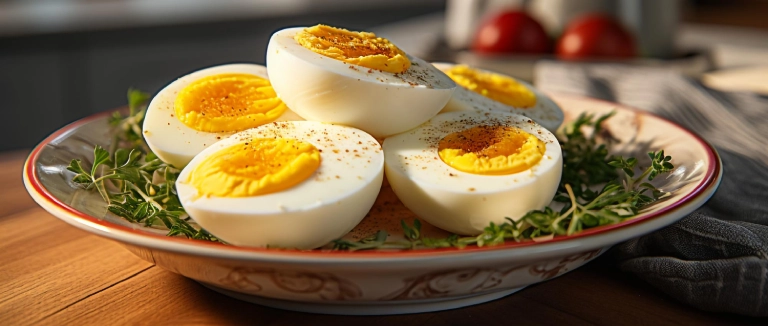 Yumurta akı ve sarısı